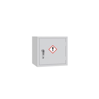 Mini COSHH cabinet, 1 shelf, 457x457x305 mm