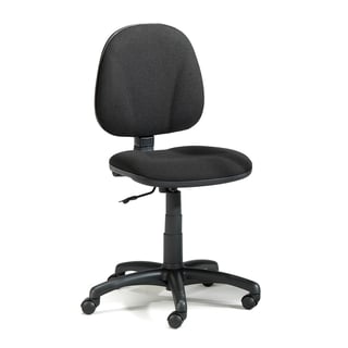 Office chair DOVER, low back, black