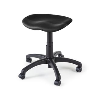 Saddle chair TYRA, black