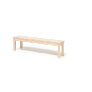 Bench seat ZET, 1200x350x360 mm, birch