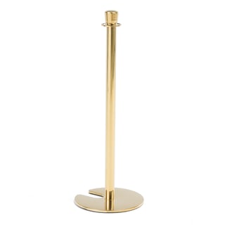 Barrier system, post, brass