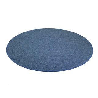 Ronde speelmat MAX, Ø 2000 mm, blauw