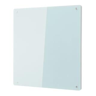 Magnetic glass board WRITE-ON®, 1200x1200 mm, white