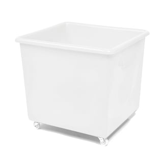 Bottle skip, 620x670x615 mm, 185 L, white