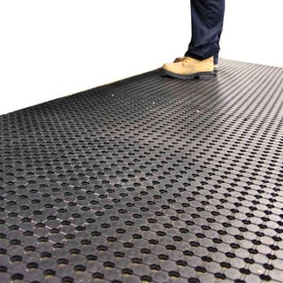 Industrial runner mat, 900x5000 mm, black