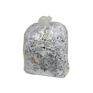 Clear bin liners, 200-pack