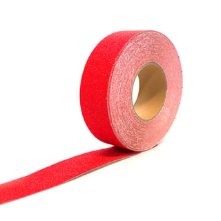 Grip-foot anti-slip tape, 50 mm x 18.3 m, red