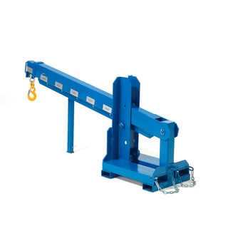 Fork mounted extending jib, 500x3600 mm