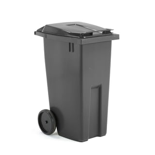 Wheelie bin CLASSIC, 1075x545x690 mm, 190 L, grey