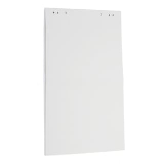 Flip chart refill, white