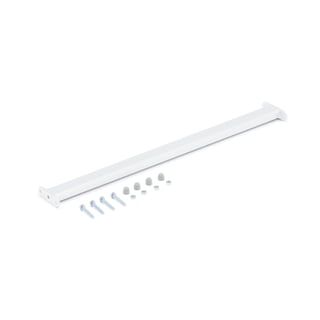 Cross bar support rail JEPPE, 600 mm, white