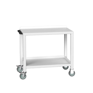 Mobile steel workbench BOTT®, 250 kg load, 1000x600x910 mm, steel