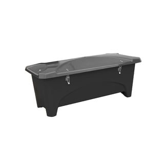 Outdoor storage box, 1760x750x745 mm, 475 L, black