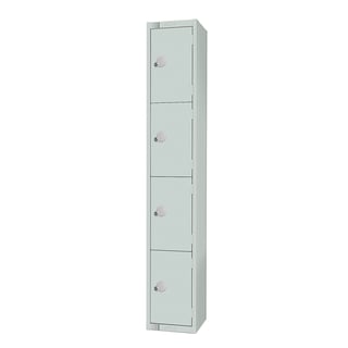 Elite locker, 4 door, 1800x300x450 mm, grey