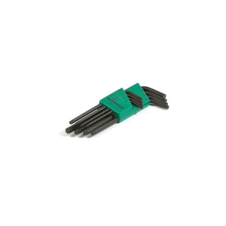 Torx nøglesæt, T9-T40, 8 dele