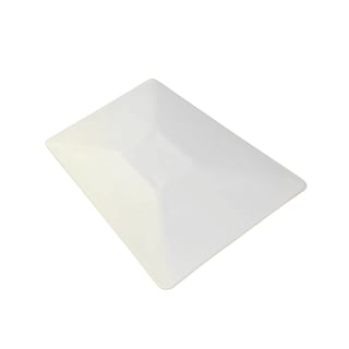 Lid for 135 L tapered truck, 620x530 mm, white