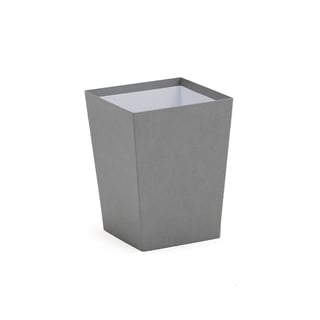 Waste bin TIDY, paper laminate, grey