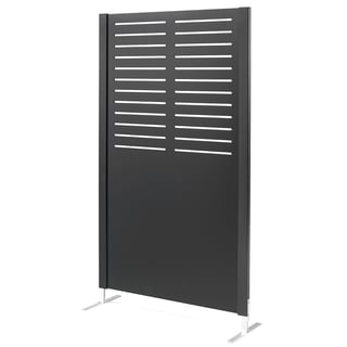 Wooden screen FREE, line, 940x1720 mm, black