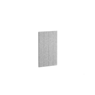 Acoustic panel SPLIT, 400x600 mm, light grey