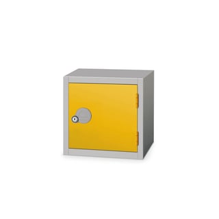 Cube locker, 300x300x300 mm, yellow