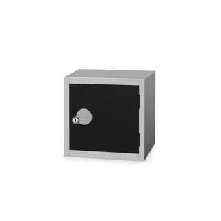 Cube locker, 300x300x300 mm, black