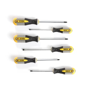 Screwdriver set, 6-pieces