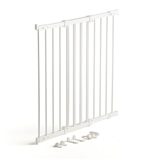 Child safety gate, 670-1060 mm, white