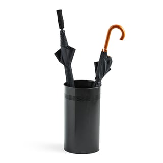 Umbrella stand CYLINDE, Ø 260 x 460 mm, black