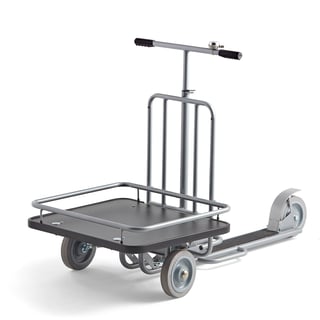 Platform scooter, grey