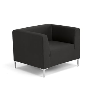 Armchair ROXY, dark grey