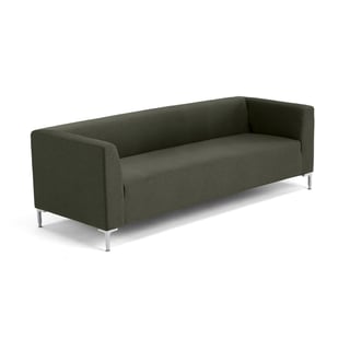 Sofa ROXY, 3-seter, mørk grønn