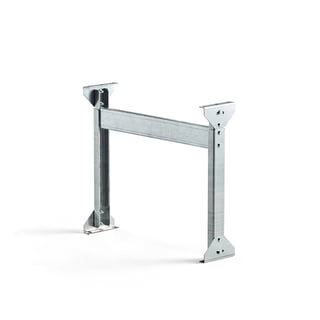 Adjustable support for roller conveyor LINE, 600 mm