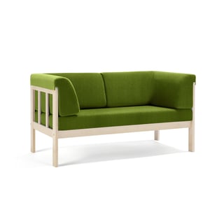 2-Sitzer-Sofa KIM, Medley-Stoff, lindgrün