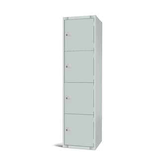 Elite locker, 4 door, 1800x450x450 mm, grey