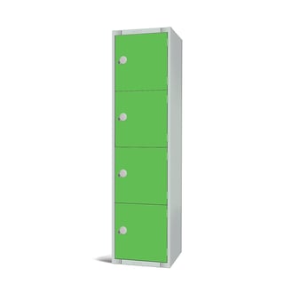 Elite locker, 4 door, 1800x450x450 mm, green