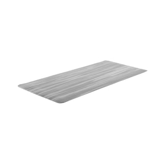 Arbeitsplatzmatte STRETCH, 900 x 1500 mm, grau