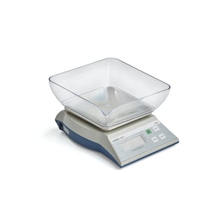 LCD-Paketwaage 6000 g, Skalierung 1 g