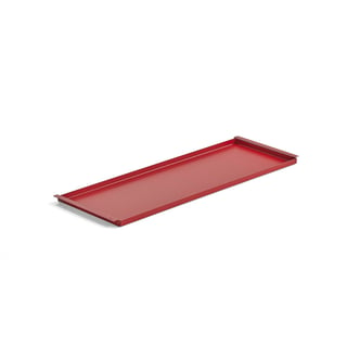 Drip tray JEPPE, 900 mm, red