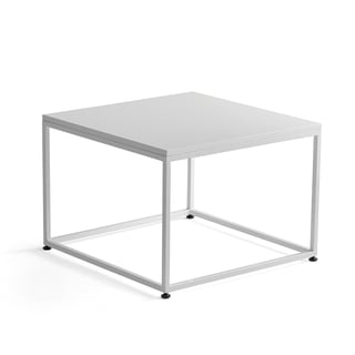 Coffee table MOOD, 700x700 mm, white, white