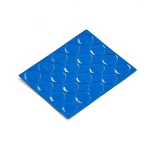 Magnetic dots, blue