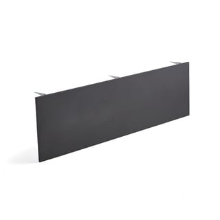 Frontplade QBUS/MODULUS, 1800x500 mm, sort