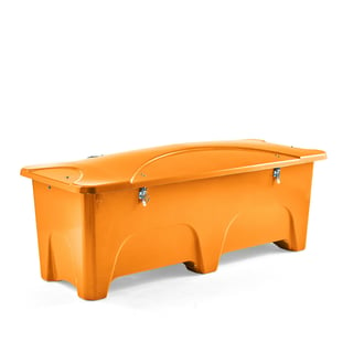 Outdoor storage box, 2400x950x950 mm, 1000 L, yellow