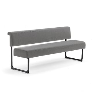 Sofa Start, 1800mm, audinys, pilka-beige, juoda