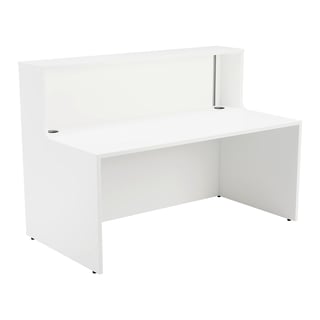 Reception desk HOLA, white