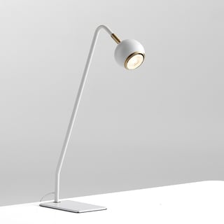 Bureaulamp LYRA, wit