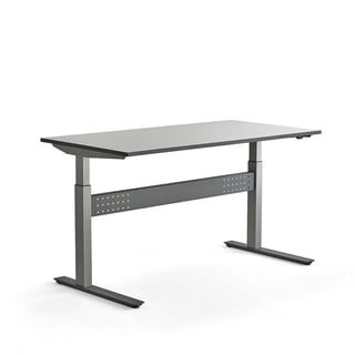 Height adjustable workbench VERVE, 200 kg load, 1600x800 mm