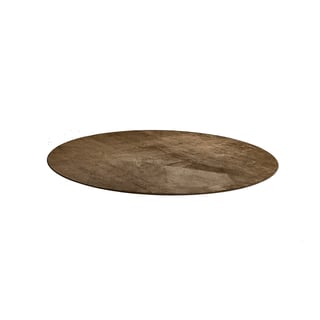 Okrągły dywan ROBIN, Ø 3500 mm, złoty