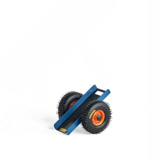 Prepravný vozík na doskový materiál TRACK, bez madla, nosnosť 200 kg