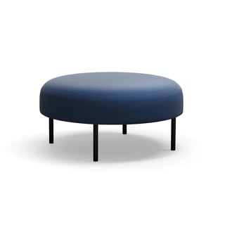 Stool VARIETY, Ø 900 mm, fabric Pod CS, navy blue