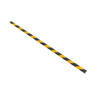 GRiP stair nosing, 55x55x3000 mm, black and yellow